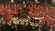 GOSSAERT, Jan (Mabuse) The High Council sdg oil painting reproduction